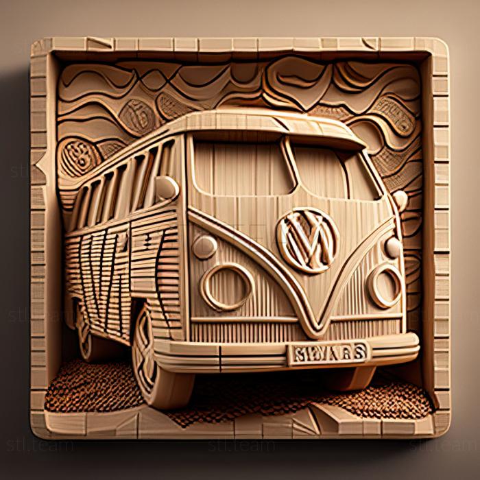 3D model Volkswagen Lamando (STL)